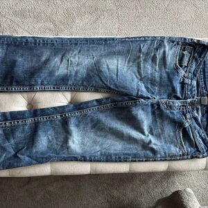 Silver Jeans Men's Straight Blue Denim